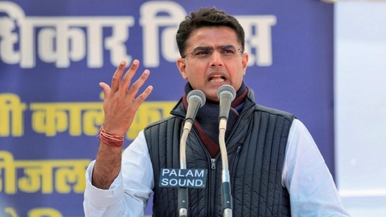 Senior Congress leader Sachin Pilot.(PTI) Senior Congress leader Sachin Pilot.(PTI)