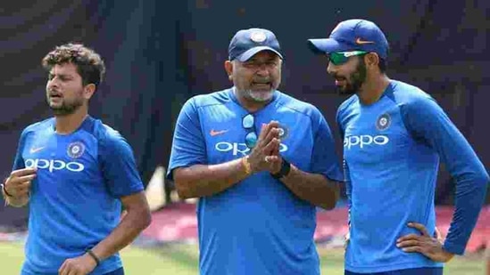 India’s bowling coach Bharat Arun with Jasprit Bumrah(Getty Images) India’s bowling coach Bharat Arun with Jasprit Bumrah(Getty Images)