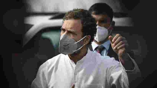 Congress leader Rahul Gandhi is on a three-day visit to Tamil Nadu from January 23 to January 25.(Sanjeev Verma/HT PHOTO) Congress leader Rahul Gandhi is on a three-day visit to Tamil Nadu from January 23 to January 25.(Sanjeev Verma/HT PHOTO)