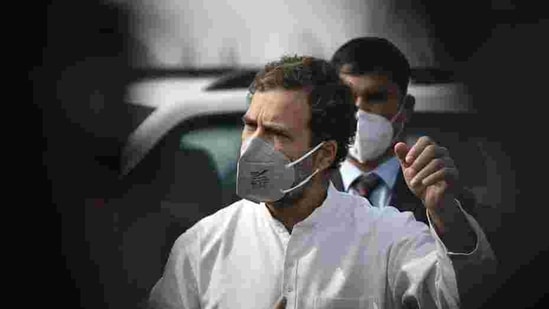 Congress leader Rahul Gandhi.(Sanjeev Verma/HT PHOTO) Congress leader Rahul Gandhi.(Sanjeev Verma/HT PHOTO)