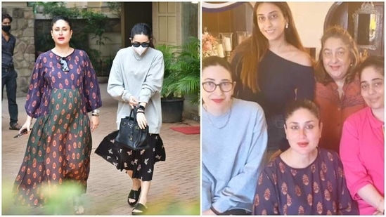 Kareena Kapoor spent her Saturday with family.