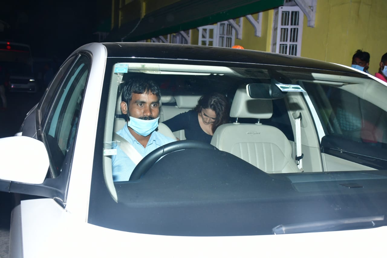 Pragya Jaiswal was also seen. (Varinder Chawla) Pragya Jaiswal was also seen. (Varinder Chawla)