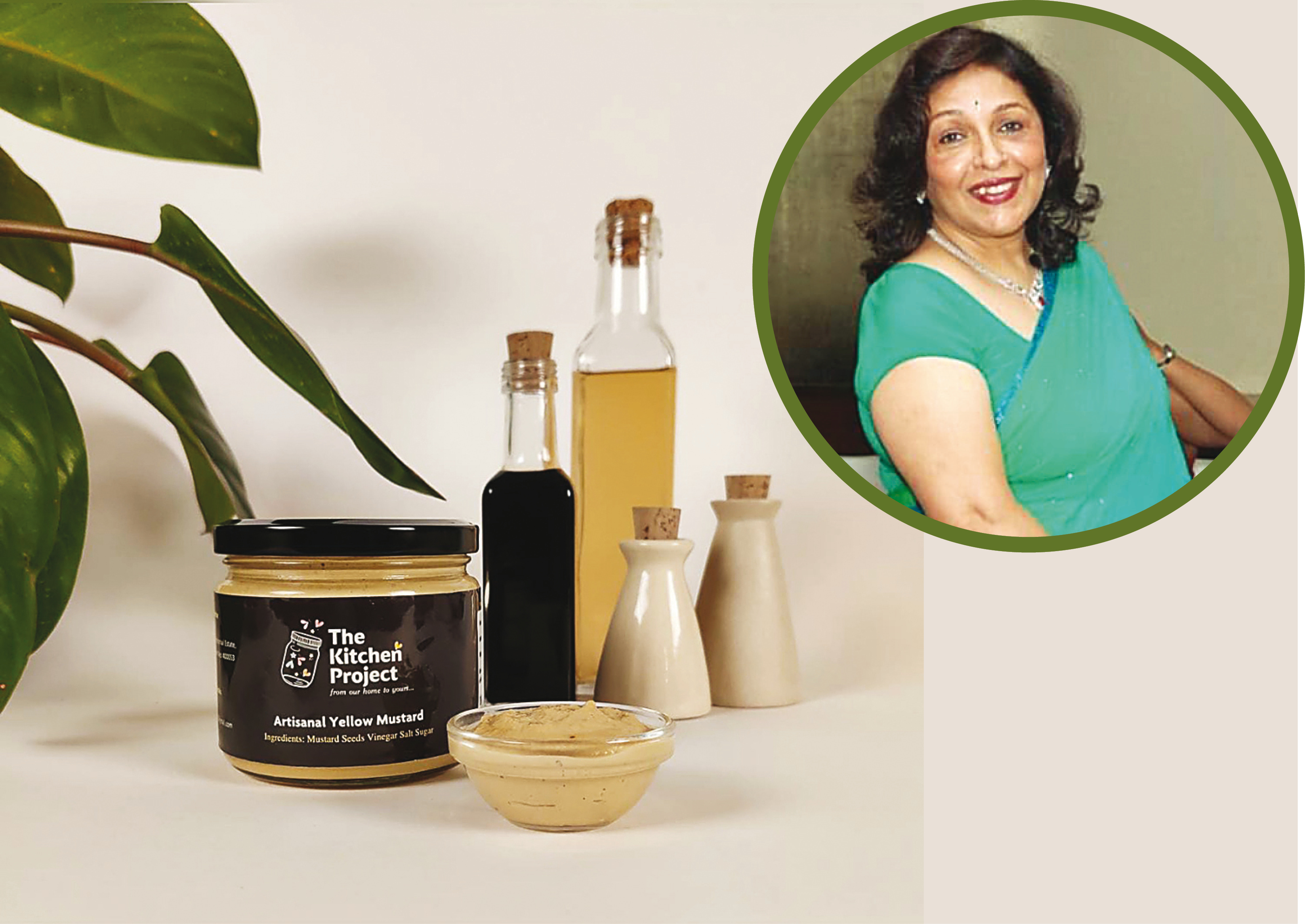 (Inset) Girija Mirchandani’s Mumbai-based The Kitchen Project does very good artisanal mayonnaise and yellow mustard