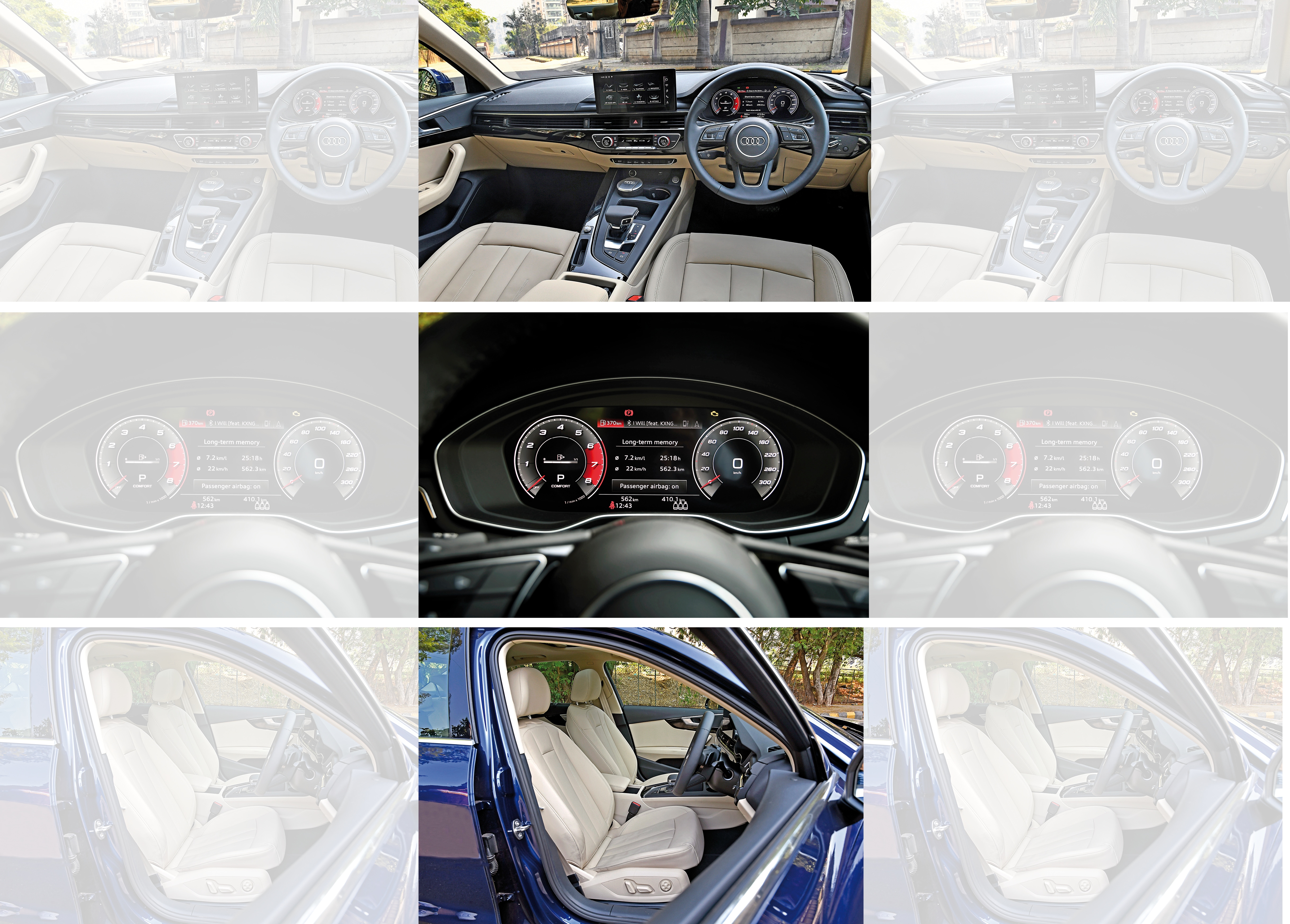 The quality of the cabin is impressive and infotainment has been upgraded to Audi’s latest generation MMI system The quality of the cabin is impressive and infotainment has been upgraded to Audi’s latest generation MMI system