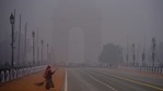 Dense fog at India Gate on a cold winter morning in New Delhi on January 22. The Indian Meteorological Department (IMD) has projected cold wave to severe cold wave conditions in isolated pockets of northwestern India starting Sunday till January 27, Dense fog at India Gate on a cold winter morning in New Delhi on January 22. The Indian Meteorological Department (IMD) has projected cold wave to severe cold wave conditions in isolated pockets of northwestern India starting Sunday till January 27,