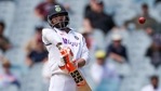 India's Ravindra Jadeja avoids a bouncer during play on day three of the second cricket test between India and Australia at the Melbourne Cricket Ground.(AP) India's Ravindra Jadeja avoids a bouncer during play on day three of the second cricket test between India and Australia at the Melbourne Cricket Ground.(AP)