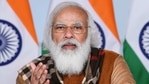 Prime Minister Narendra Modi during a video conference in New Delhi. (PTI) Prime Minister Narendra Modi during a video conference in New Delhi. (PTI)