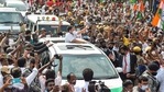"Demonetisation, Goods and Services Tax (GST), and the response to Coronavirus has severely damaged the people of this state", Rahul Gandhi said.(PTI) "Demonetisation, Goods and Services Tax (GST), and the response to Coronavirus has severely damaged the people of this state", Rahul Gandhi said.(PTI)