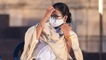 West Bengal chief minister Mamata Banerjee during 125th birth anniversary of Netaji Subash Chandra Bose at Victoria Memorial in Kolkata on Saturday.(PTI) West Bengal chief minister Mamata Banerjee during 125th birth anniversary of Netaji Subash Chandra Bose at Victoria Memorial in Kolkata on Saturday.(PTI)