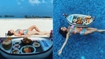 Sara Ali Khan is chilling in Maldives these days. Sara Ali Khan is chilling in Maldives these days.