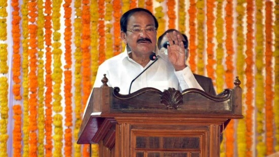 Vice President Venkaiah Naidu.(ANI) Vice President Venkaiah Naidu.(ANI)