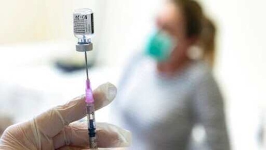 A nurse prepares a dose of Pfizer-BioNTech vaccine against the new coronavirus to be injected at the Andras Josa Teaching Hospital in Nyiregyhaza, Hungary, Sunday, Jan. 24, 2021. (Attila Balazs/MTI via AP)(AP)