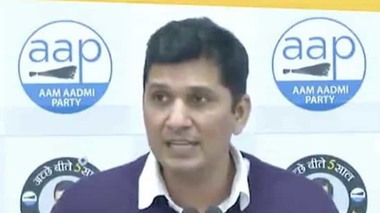 "The BJP-led MCDs are implementing every scheme of loot in Delhi before their tenure ends,” said the AAP’s chief spokesperson Saurabh Bhardwaj.(Twitter) "The BJP-led MCDs are implementing every scheme of loot in Delhi before their tenure ends,” said the AAP’s chief spokesperson Saurabh Bhardwaj.(Twitter)