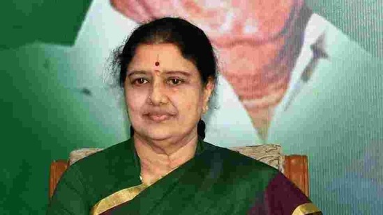 Deposed AIADMK chief VK Sasikala.(PTI File Photo) Deposed AIADMK chief VK Sasikala.(PTI File Photo)