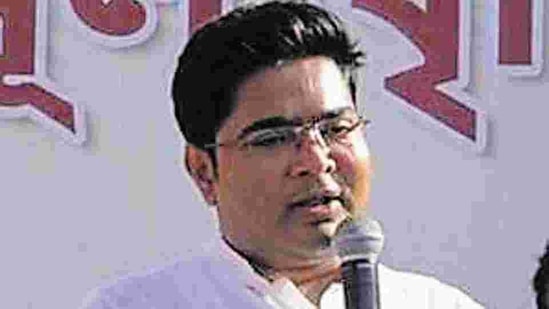 TMC's Abhishek Banerjee, nephew of West Bengal chief minister Mamata Banerjee.(HT PHOTO.) TMC's Abhishek Banerjee, nephew of West Bengal chief minister Mamata Banerjee.(HT PHOTO.)