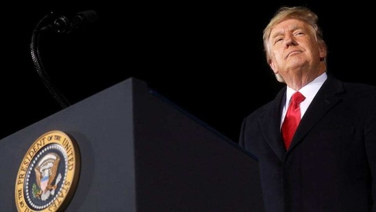 Former US President Donald Trump at a campaign rally in Dalton, Georgia, US. (Reuters/ File photo) Former US President Donald Trump at a campaign rally in Dalton, Georgia, US. (Reuters/ File photo)