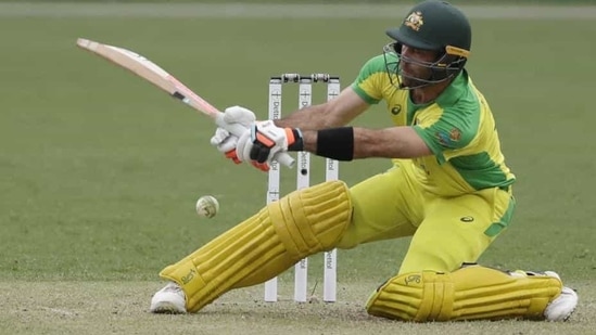 Australia's Glenn Maxwell during the one day international cricket match between India and Australia at the Sydney Cricket Ground in Sydney, Australia.(AP) Australia's Glenn Maxwell during the one day international cricket match between India and Australia at the Sydney Cricket Ground in Sydney, Australia.(AP)