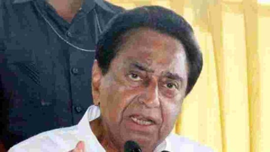 The notice filed by Congress leader Kamal Nath has been signed by five Congress MLAs(ANI) The notice filed by Congress leader Kamal Nath has been signed by five Congress MLAs(ANI)