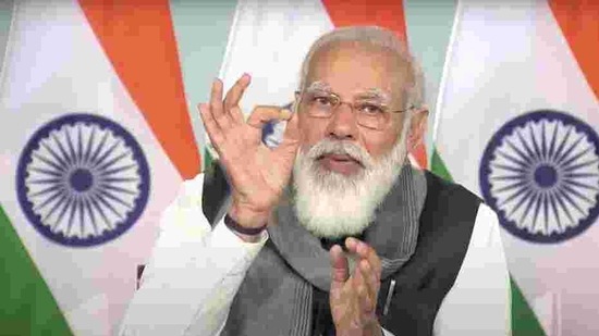 PM Narendra Modi virtually inaugurated the Agra metro project on Monday.(PTI file photo) PM Narendra Modi virtually inaugurated the Agra metro project on Monday.(PTI file photo)