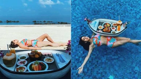 Sara Ali Khan is chilling in Maldives these days. Sara Ali Khan is chilling in Maldives these days.