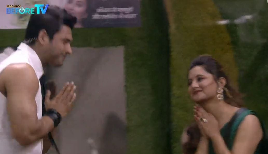 Sidharth SHukla and Rashami Desai were cordial to each other when they came face to face on Bigg Boss 14. (Colors)