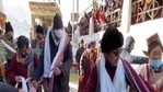 Prahlad Patel at Kargil's Mulbekh Monastery(ANI) Prahlad Patel at Kargil's Mulbekh Monastery(ANI)