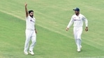 India's Shardul Thakur celebrates the dismissal on the 4th day of the fourth test match between Australia and India, at The Gabba. India's Shardul Thakur celebrates the dismissal on the 4th day of the fourth test match between Australia and India, at The Gabba.