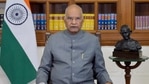President Ram Nath Kovind addresses to the nation on the eve of 72nd Republic Day, in New Delhi. (ANI Photo) President Ram Nath Kovind addresses to the nation on the eve of 72nd Republic Day, in New Delhi. (ANI Photo)