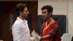 Babil in a picture with late father Irrfan Khan. Babil in a picture with late father Irrfan Khan.