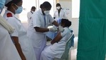 Covid-19 vaccination at a government hospital.(AP) Covid-19 vaccination at a government hospital.(AP)