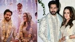 Varun Dhawan and Natasha Dalal on their wedding(Instagram/ varundvn and varindertchawla) Varun Dhawan and Natasha Dalal on their wedding(Instagram/ varundvn and varindertchawla)