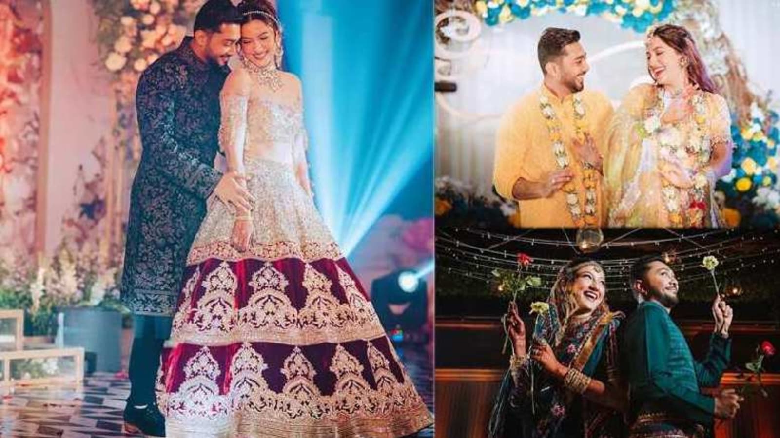 Gauahar Khan shares unseen wedding photos on one month anniversary, pens note for husband Zaid Darbar