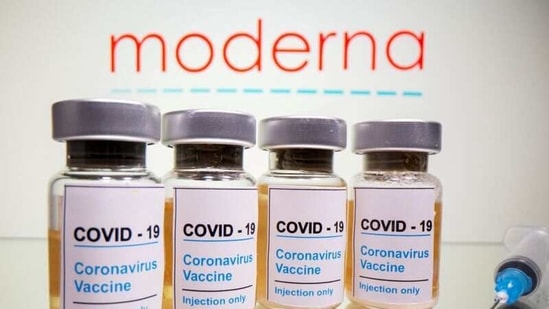 Moderna CEO Stéphane Bancel said that the company is advancing the emerging variant booster candidate out of “abundance of caution.” (REUTERS)