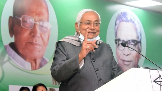 Bihar Chief Minister Nitish Kumar(ANI)