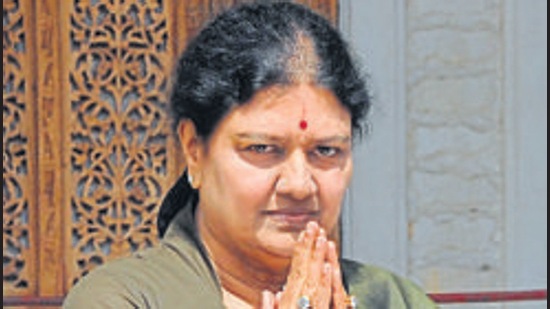 VK Sasikala. (File photo) VK Sasikala. (File photo)