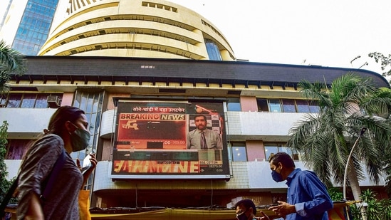 The benchmark S&P BSE Sensex gained 0.6% to 49,177.99 by 0353 GMT.(Mint file photo) The benchmark S&P BSE Sensex gained 0.6% to 49,177.99 by 0353 GMT.(Mint file photo)