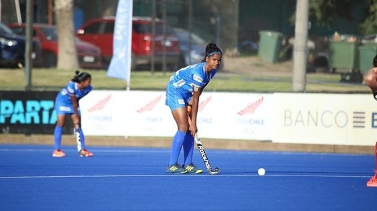 Indian women's junior hockey team pips  Chile senior side 2-1 (Hockey India / Twitter)