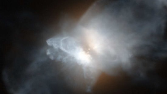 The image shows Frosty Leo Nebula.(Instagram/@nasachandraxray) The image shows Frosty Leo Nebula.(Instagram/@nasachandraxray)