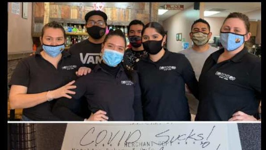 The image shows the employee of the cafe.(Facebook/@Notchtop Bakery & Cafe) The image shows the employee of the cafe.(Facebook/@Notchtop Bakery & Cafe)