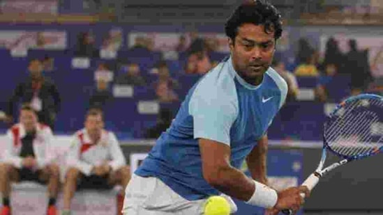 File photo of Leander Paes.(Hindustan Times) File photo of Leander Paes.(Hindustan Times)