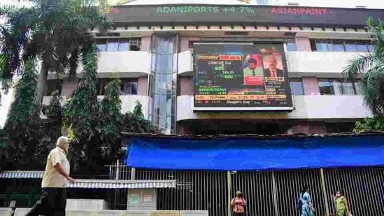 Sensex opened in green on Monday. (PTI File Photo ) Sensex opened in green on Monday. (PTI File Photo )