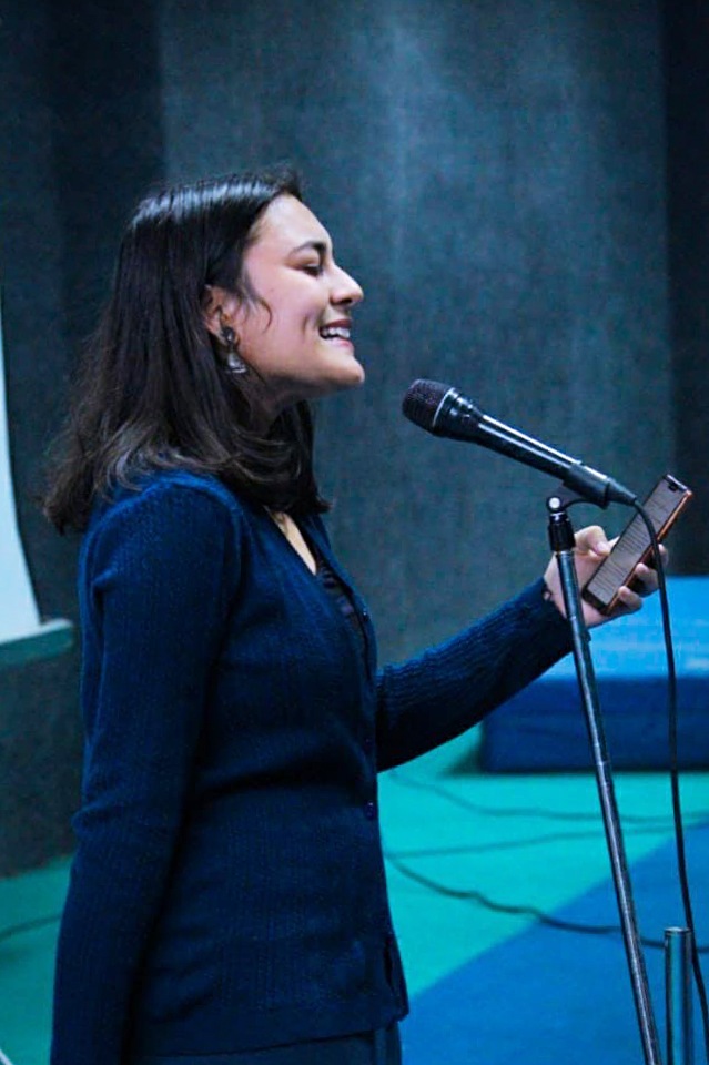 Ridhi Bhutani, a Delhi-based slam poet, is conducting a spoken word workshop in association with Poetry Darbaar and IIT-Delhi. Ridhi Bhutani, a Delhi-based slam poet, is conducting a spoken word workshop in association with Poetry Darbaar and IIT-Delhi.