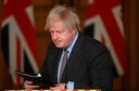 Britain's Prime Minister Boris Johnson leaves the podium after leading a virtual press conference on the Covid-19 pandemic, inside 10 Downing Street in central London(AFP) Britain's Prime Minister Boris Johnson leaves the podium after leading a virtual press conference on the Covid-19 pandemic, inside 10 Downing Street in central London(AFP)