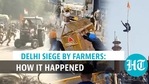 A timeline of chaotic events during farmers' tractor rally in the national capital (Agencies) A timeline of chaotic events during farmers' tractor rally in the national capital (Agencies)