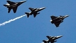 Indian Air Force's fighter jets during the Republic Day parade, at Rajpath, in New Delhi(Ajay Aggarwal/Hindustan Times) Indian Air Force's fighter jets during the Republic Day parade, at Rajpath, in New Delhi(Ajay Aggarwal/Hindustan Times)