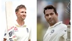Joe Root and Sachin Tendulkar Joe Root and Sachin Tendulkar