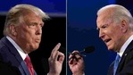 A combination of picture of US President Donald Trump (L) and Democratic Presidential candidate Joe Biden during the final presidential debate at Belmont University in Nashville, Tennessee, on October 22.(AFP) A combination of picture of US President Donald Trump (L) and Democratic Presidential candidate Joe Biden during the final presidential debate at Belmont University in Nashville, Tennessee, on October 22.(AFP)