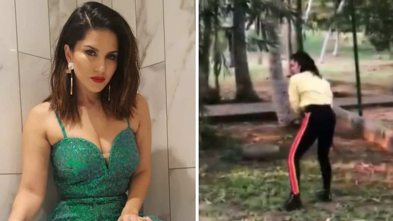 Sunny Leone Plays Cricket In Kerala Jokes About Being Ready To Join Team India Watch Video