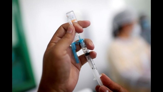 Additional chief secretary (ACS, health) Rajeev Arora said that 33,215 healthcare workers (HCWs) were inoculated on January 25, a day designated as Covid-19 Vaccination Day by the state health department. (Reuters) Additional chief secretary (ACS, health) Rajeev Arora said that 33,215 healthcare workers (HCWs) were inoculated on January 25, a day designated as Covid-19 Vaccination Day by the state health department. (Reuters)