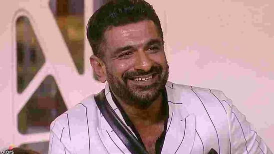 Eijaz Khan in Bigg Boss 14. Eijaz Khan in Bigg Boss 14.